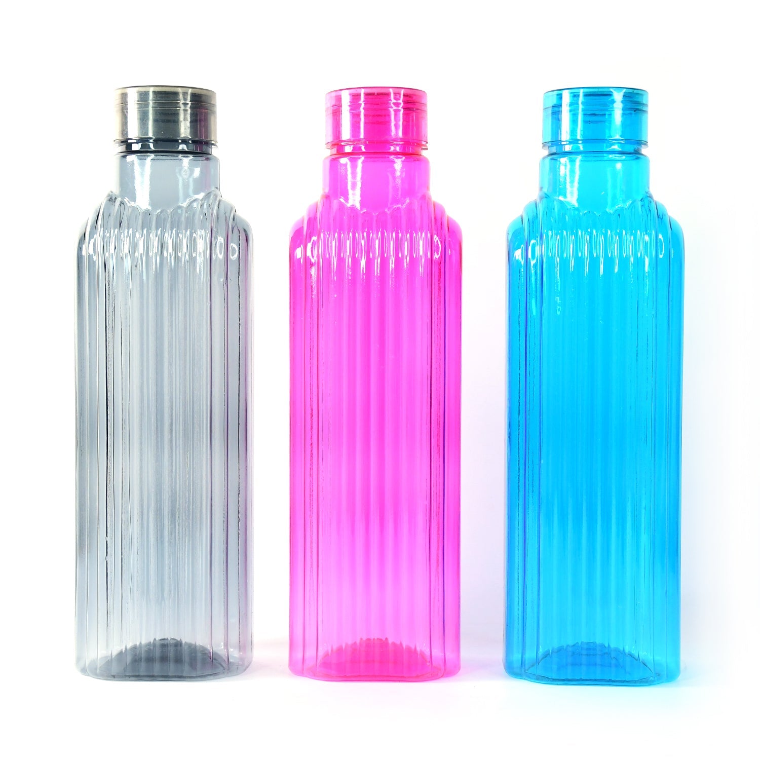 Transparent Fridge Water Bottles (3 Pc) Transparent Fridge Water Bottles (3 Pc)